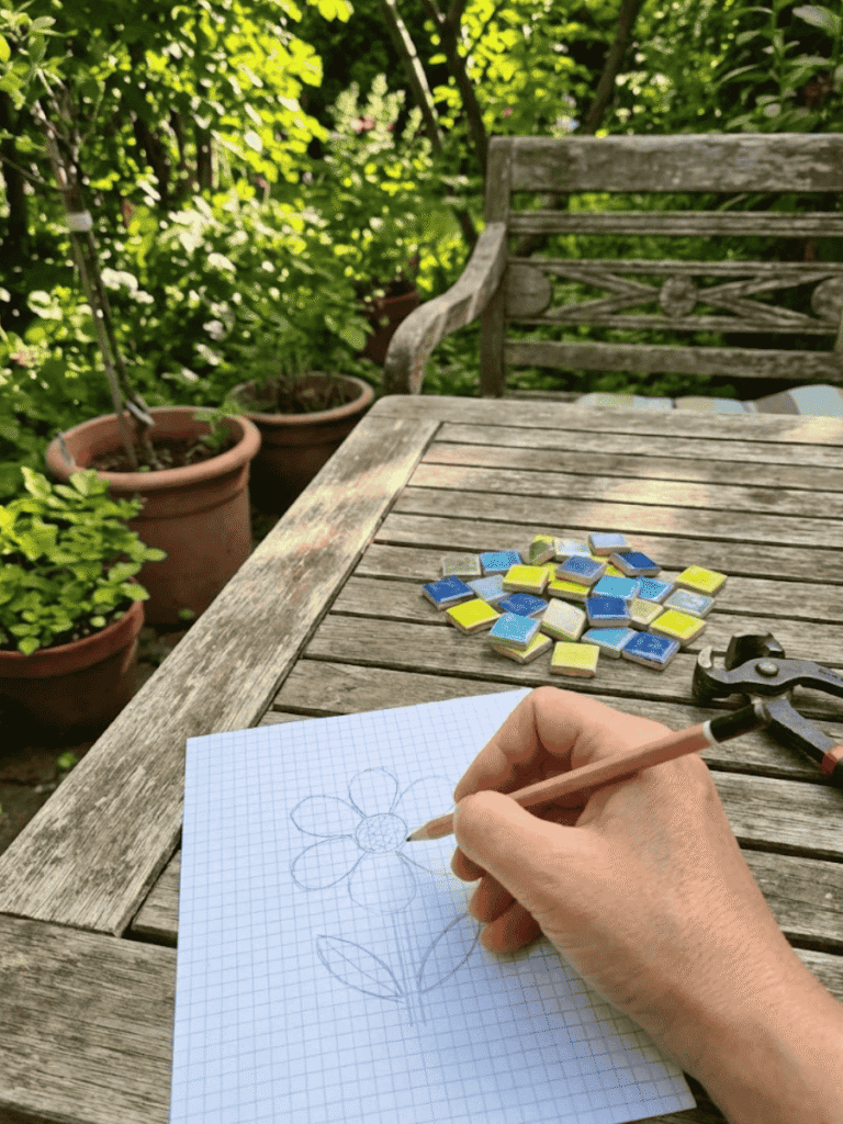 Planning Your Mosaic Design (Keep It Simple)