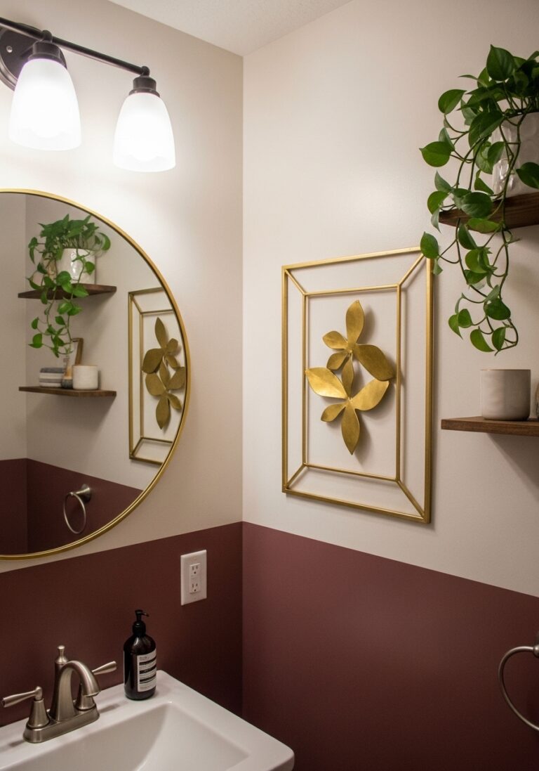 Trendy Two-Tone Wall Décor Ideas to Elevate the Look